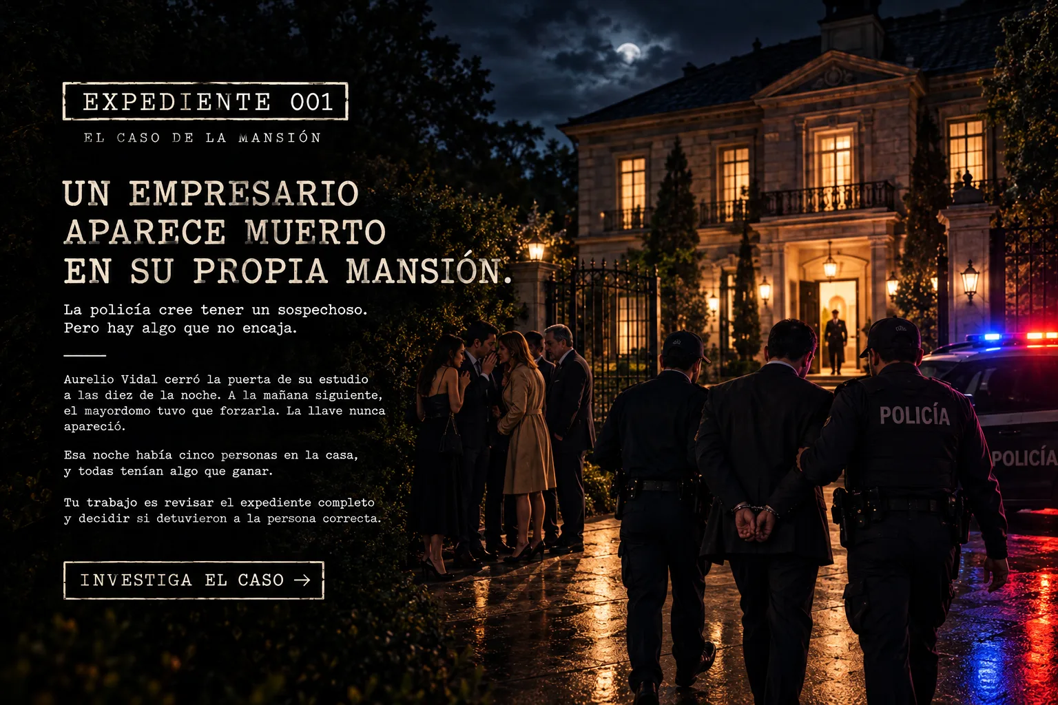 El caso de la Mansión Roja